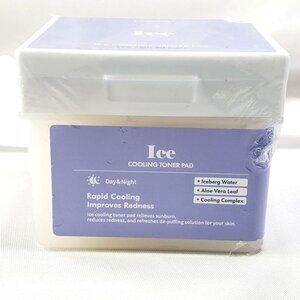 Dermal Ice Cooling Toner Pads 120 Count Rapid Cooling & Redness Relief